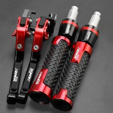 Imagem de TWENOW Guiador de freio de embreagem de motocicleta para XRE 300 XRE300 2022 2023 acessórios de motocicleta extensíveis ajustáveis xre300 alavancas de embreagem de freio extremidades de guidão (XRE300