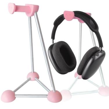 Imagem de AJKTHGE Suporte de fone de ouvido, suporte de fone de ouvido de mesa, fones de ouvido para jogos, para SteelSeries/Logitech/HyperX/Sony/Beats/Sennheiser/Anker/Xbox e todos os fones de ouvido