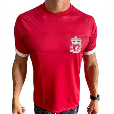 Imagem de Camiseta Liverpool Bee Vermelho Branc Oficial Licenciada SPR-Unissex