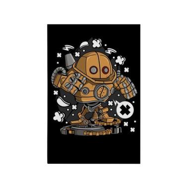 Imagem de Quadro Decorativo Canvas Robo Blitzcrank Lol Jogo - Deliquadros, 224
