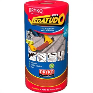 Imagem de Fita Multiuso Dryko Vedatudo Terracota 30Cm X 10M