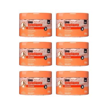 Imagem de Creme Esfoliante Soft hair 300g Biosoft Pessego - Kit C/6un