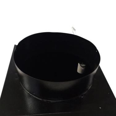 Imagem de Coifa para Churrasqueira - Pintura Eletrostatica Preto 65x53x52
