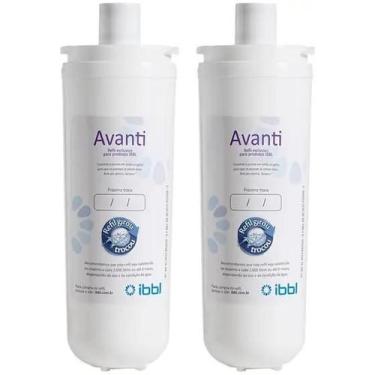 Imagem de Kit com 2 Filtros Refil Avanti para Purificador de Água IBBL