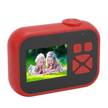 Imagem de Câmera Digital de 24MP Fofa Com Zoom 4x, Gravação de Vídeo Em HD, Câmera Compacta de Foco Automático Resistente à água, Resistente à água para Crianças e para Iniciantes