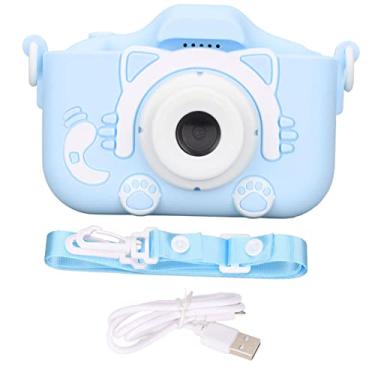 Imagem de Kids Camera Toy para Meninos de 3 a 12 Anos Meninos, 20MP de Câmera Infantil Toy Toy Digital Selfie Camera, HD Video Camera Toy Com Função MP3, Câmera (Nenhum cartão de memória