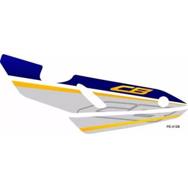 Imagem de Adesivo Protetor De Escapamento Honda Twister Pe412b - Resitank