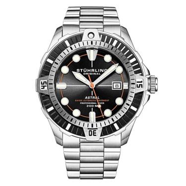 Imagem de Relógio Masculino Stuhrling Astral 1005 Automático 45mm, Prata