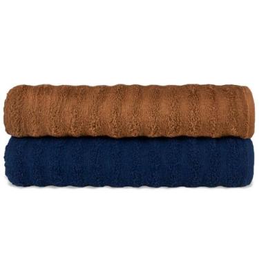 Imagem de Kit 2 Toalhas Banhão Gigante Super Absorção Macia - Ocean - Central To