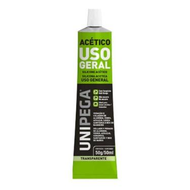 Imagem de SILICONE ACETICO INCOLOR UG 50 ml - UNIPEGA