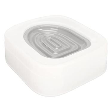 Imagem de Generic Kit de treinamento de banheiro para gatos, material ABS ecológico, assento de mictório para treinador de vaso sanitário de gatinho, suprimentos para gatos para treinamento de saúde e caixas de