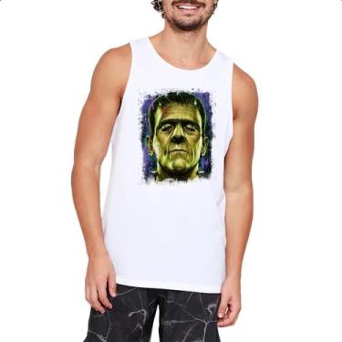 Imagem de Camiseta Regata Frankenstein Pintura Colorida - Alearts, M