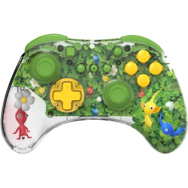 Imagem de PDP - ctrl s/fio p/ p/ vídeo gameREALMz: Pikmin Clover Patch p/ Nintendo Switch, Nintendo Switch - Modelo OLED - Pikmin Clover Patch-500-234-PIK
