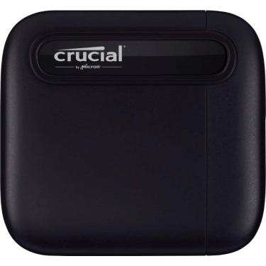 Imagem de Crucial - SSD portátil externo USB-C/USB-A de 2 TB X6 SE - Preto-CT2000X6SSD9SE