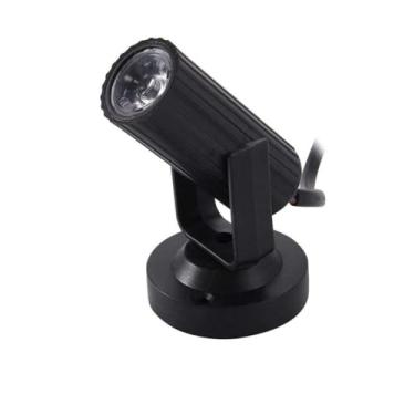 Imagem de Mini Feixe de Luz Projetor LED Palco Holofotes KTV Bar Luz Azul Vermelho Verde Branco Roxo Colorido AC 50/60Hz -5~45 ° C 1 Ano (c)