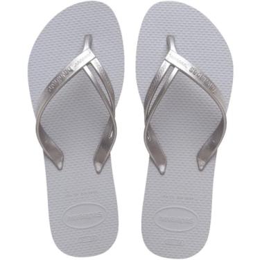 Imagem de SANDALIA HAVAIANAS ELEGANCE FC CINZA GELO 41/42