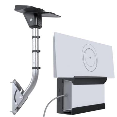 Imagem de Suporte Articulado de Parede Laje Telhado Compatível com Antena, Modem e Fonte Starlink 3ª Geração