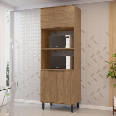 Imagem de Paneleiro Torre Quente 2 Fornos Toscana Espresso Móveis