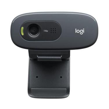 Imagem de Webcam HD Logitech C270 com Microfone Embutido e 3 MP para Chamadas e 