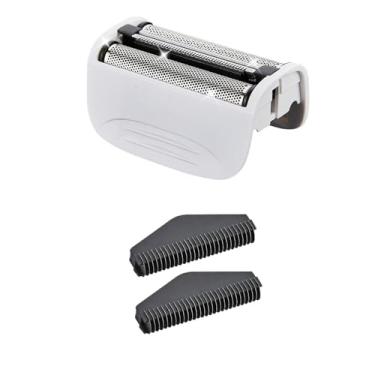 Imagem de Lâminas de substituição de barbeador compatíveis com Remington Shaver Foil SPF-PF cabeça e conjunto de cortador para barbeadores Remington PF7580, PF7400, PF7500 e PF7600 (branco/1 peça)