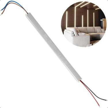 Imagem de Fonte Driver Slim 5a 12v 60w Para Fita Led E Perfil 110/220v - MGC