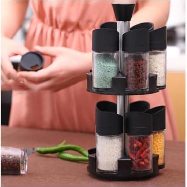 Imagem de Porta Tempero Giratorio Condimentos 12 Peças Cozinha