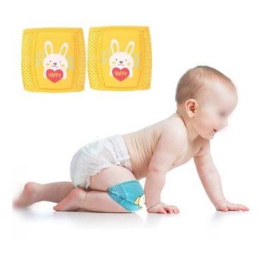 Imagem de Par Joelheira Bebe Joelho Engatinhar Almofada - SHM