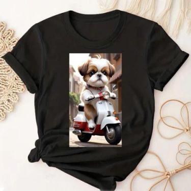 Imagem de Blusa Feminina Coloridas Blusinhas Algodão Modinha théo motinha - loja