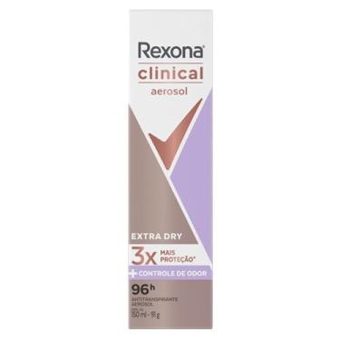 Imagem de Rexona Antitranspirante Aerosol Clinical Extra Dry 150Ml (A Embalagem Pode Variar)