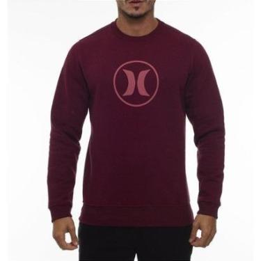 Imagem de Moletom Hurley Careca Circle Stone WT23 Masculino-Masculino