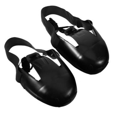 Imagem de FOYTOKI 1 par de capas de sapato de segurança antiquebra, protetor de bico de sapato, unissex, protetor de metatarso, protetor de dedo do pé de segurança para homens e mulheres, aço universal