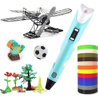 Imagem de Super Caneta 3D Impressora Profissional Infantil Refil Usb - Sweet Hom