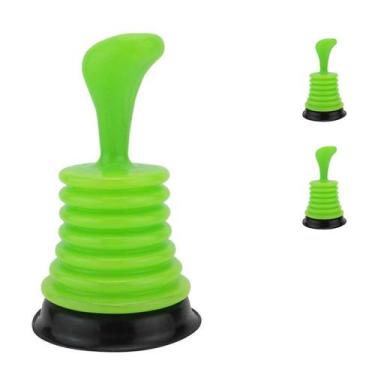 Imagem de 2un Desentupidor super vácuo pia ralo desentope fácil - clink