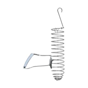 Imagem de ＡＷＨＡＯ Suporte para cesta de frutas, dispositivo de alimentação para gaiola de pássaros, suporte de comida de aço inoxidável para cacatua, arara, periquito,