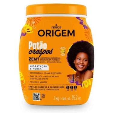 Imagem de Creme Hidratante 2 em 1 Nazca Para Cabelos Crespos 1KG