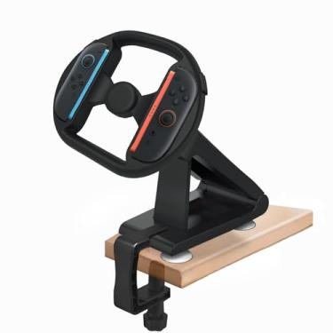 Imagem de arVin Steering Wheels for Nintendo Switch 2 Console JoyCons(2025), Switch 2 Games Accessories Racing Wheel for Mario Kart World, Jon Con Controller Steering Wheel Set with Fixed Bracket & Suction Cup