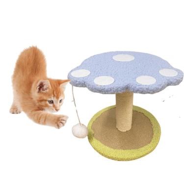 Imagem de Arranhador De Gatos Brinquedo Poste Sisal Natural Decorativo