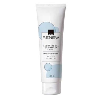 Imagem de Renew Sabonete Gel de Limpeza Facial com Extrato de Carvão, Todos os Tipos de Pele, 125g