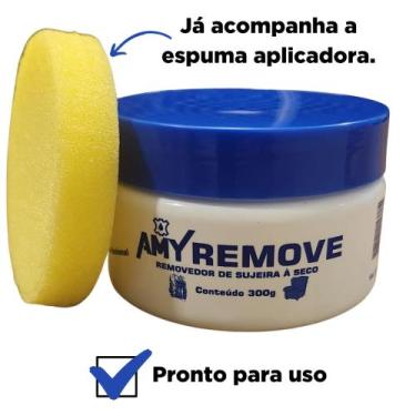 Imagem de Removedor de sujeira de couro a seco Amy 300g 