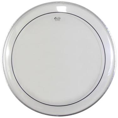 Imagem de Pele para bumbo Encore 22 pol pinstripe transparente EN-1322-PS Remo