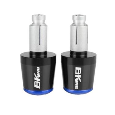 Imagem de Extremidades das manoplas do guidão da motocicleta, tampas das extremidades das manoplas, acessórios deslizantes de peso para Suzuki B-King ABS BKING 2008 2009 2010 2011 2012