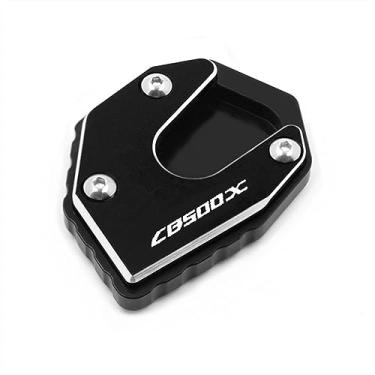 Imagem de Acessórios para motocicletas Placa de extensão para descanso lateral, placa ampliadora, suporte para descanso lateral, para CB650F CBR650F CB500F CB500X NC700D