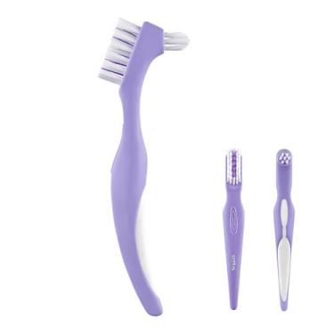 Imagem de Escova Dental Para Aparelhos e Dentaduras - Prothesys - Klin, Lilás