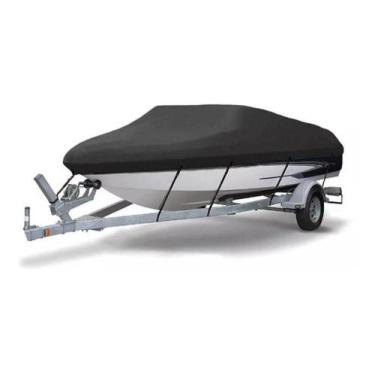 Imagem de Capa Para Lancha Phoenix 195 Capota Baixa - Rip Stop Preto - Spts