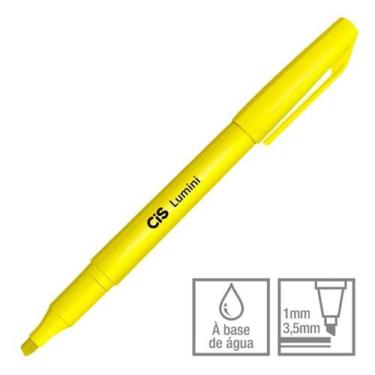 Imagem de Marca Texto Lumini Amarelo Neon Cis