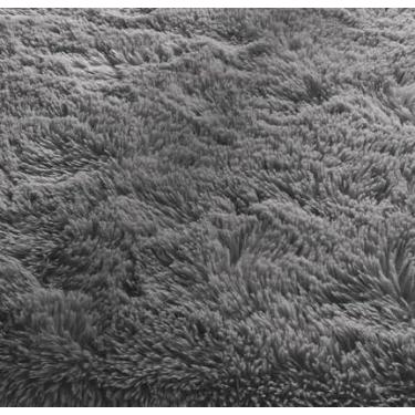 Imagem de Tapete Passadeira 2,00 x 0,60 Corredor Quarto Sala Felpudo(Cinza)