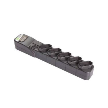 Imagem de Filtro de linha preto 5 tomadas cabo de 1,20m inmetro ipec 