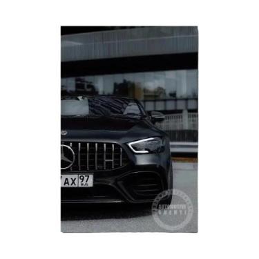 Imagem de Preto Estilo Industrial Hd Poster Impressão Carro De Luxo Arte Da Pare