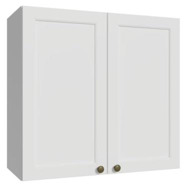 Imagem de Armário Aéreo 70 cm 2 Portas Branco Vik Madesa