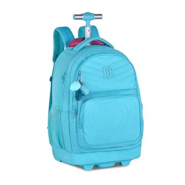 Imagem de Mochila de Rodinhas Rebecca Bonbon Escolar Juvenil Soft RB24673